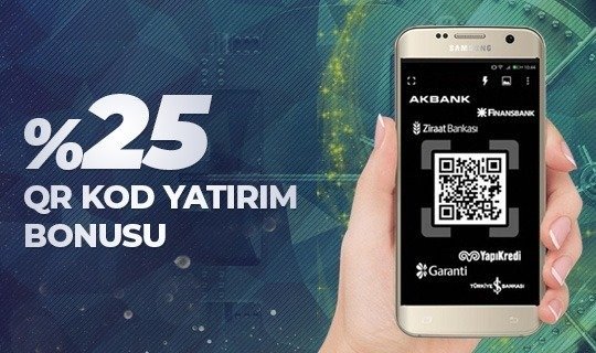 %25 QR YATIRIM BONUS